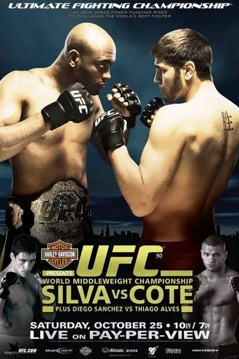 Póster de UFC 90: Silva vs. Cote
