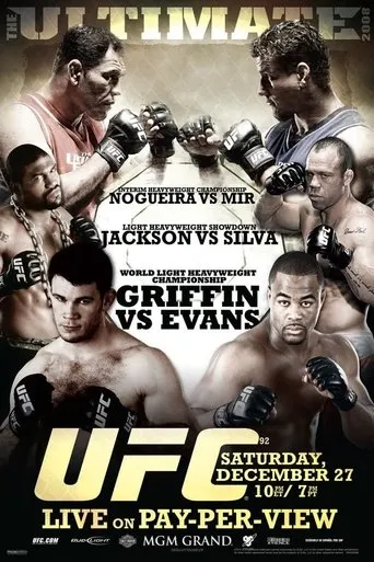 Póster de UFC 92: The Ultimate 2008