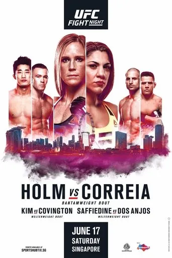 Póster de UFC Fight Night 111: Holm vs. Correia