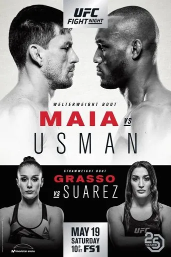 Póster de UFC Fight Night 129: Maia vs. Usman