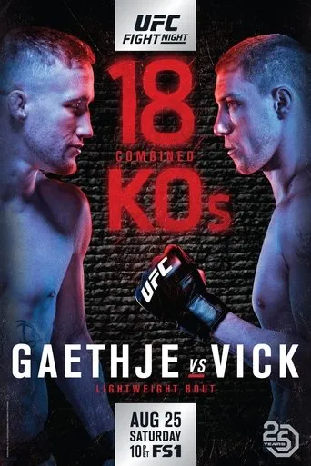 Póster de UFC Fight Night 135: Gaethje vs. Vick