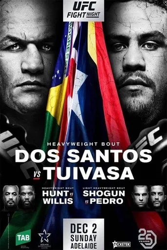 Póster de UFC Fight Night 142: dos Santos vs. Tuivasa