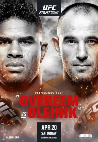 Póster de UFC Fight Night 149: Overeem vs. Oleinik