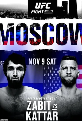 Póster de UFC Fight Night 163: Magomedsharipov vs. Kattar