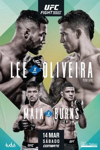 Póster de UFC Fight Night 170: Lee vs. Oliveira