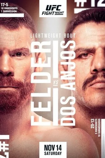Póster de UFC Fight Night 182: Felder vs. Dos Anjos
