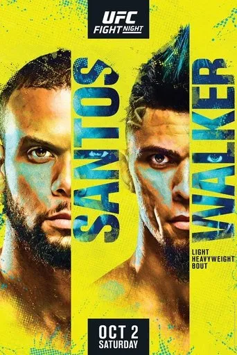 Póster de UFC Fight Night 193: Santos vs. Walker