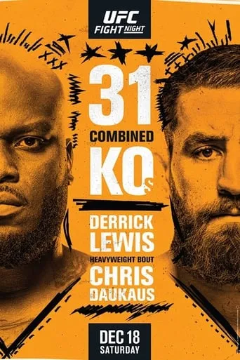 Póster de UFC Fight Night 199: Lewis vs. Daukaus