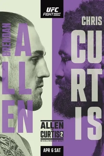 Póster de UFC Fight Night 240: Allen vs. Curtis 2
