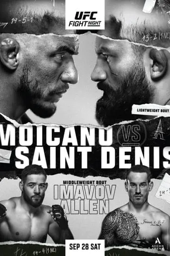 Póster de UFC Fight Night 243: Moicano vs. Saint Denis
