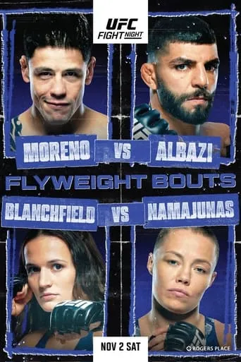Póster de UFC Fight Night 246: Moreno vs. Albazi