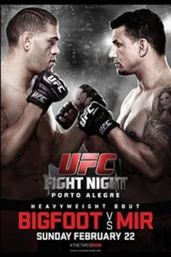 Póster de UFC Fight Night 61: Bigfoot vs. Mir