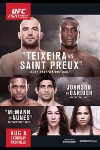 Póster de UFC Fight Night 73: Teixeira vs. Saint Preux