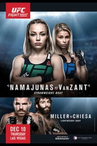 Póster de UFC Fight Night 80: Namajunas vs. VanZant