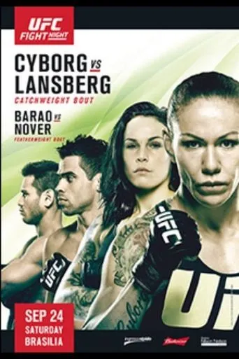 Póster de UFC Fight Night 95: Cyborg vs. Lansberg