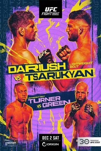 Póster de UFC on ESPN 52: Dariush vs. Tsarukyan