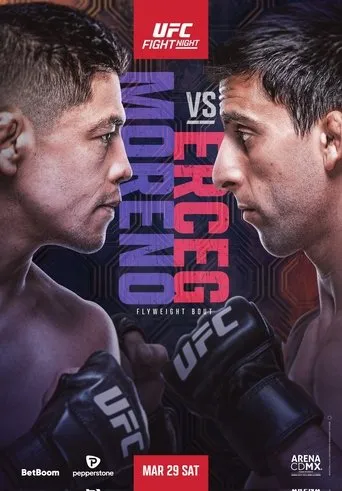 Póster de UFC on ESPN 64: Moreno vs. Erceg