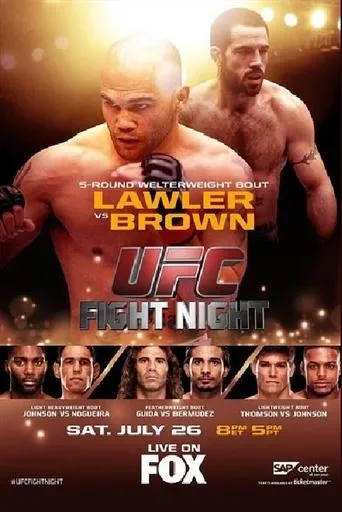 Póster de UFC on Fox 12: Lawler vs. Brown
