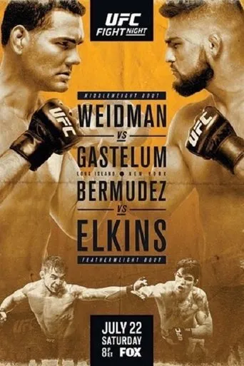 Póster de UFC on Fox 25: Weidman vs Gastelum