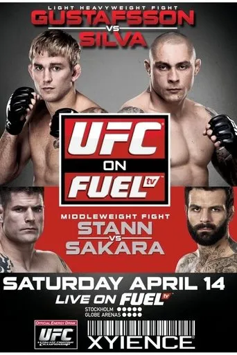 Póster de UFC on Fuel TV 2: Gustafsson vs. Silva