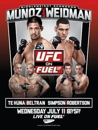 Póster de UFC on Fuel TV 4: Munoz vs. Weidman