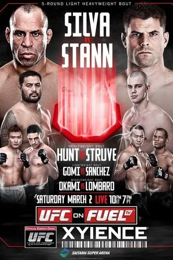 Póster de UFC on Fuel TV 8: Silva vs. Stann