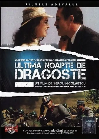 Póster de Ultima noapte de dragoste