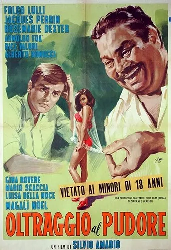 Póster de Ultraje al pudor (1964) con Maria Laura Rocca