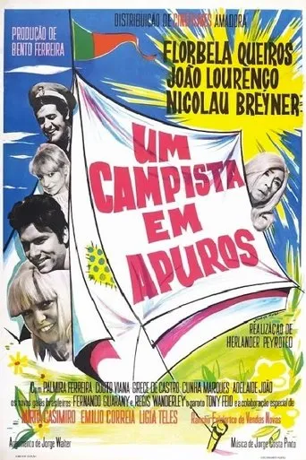 Póster de Um Campista em Apuros