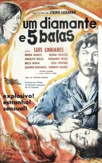 Póster de Um Diamante e Cinco Balas