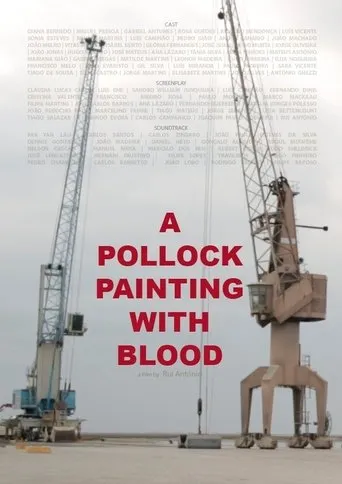 Póster de Um Quadro do Pollock com Sangue