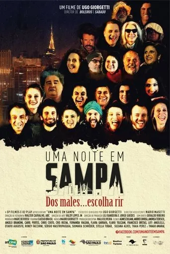 Póster de Uma Noite em Sampa