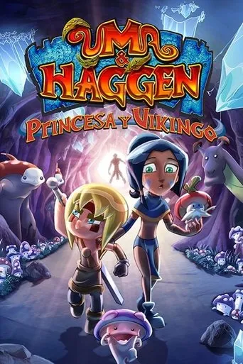 Póster de Uma y Haggen: Princesa y Vikingo