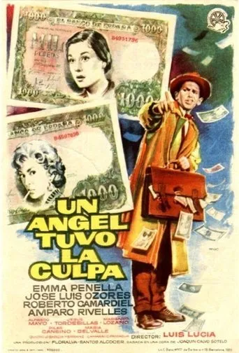 Póster de Un ángel tuvo la culpa