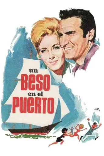 Póster de Un beso en el puerto