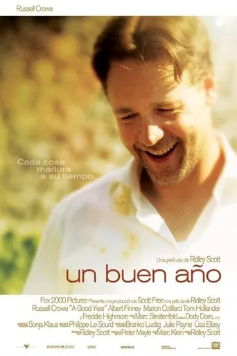 Póster de Un buen año (2006) con Mitchell Mullen como American Customer #1