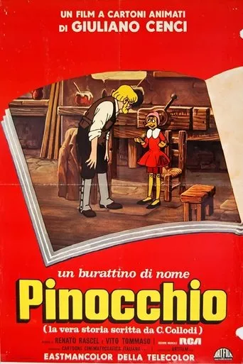 Póster de Un burattino di nome Pinocchio