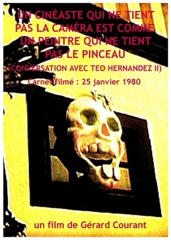 Póster de Un cinéaste qui ne tient pas la caméra est comme un peintre qui ne tient pas le pinceau (Conversation avec Teo Hernandez II)
