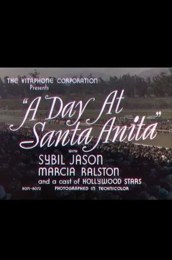 Póster de Un día en Santa Anita