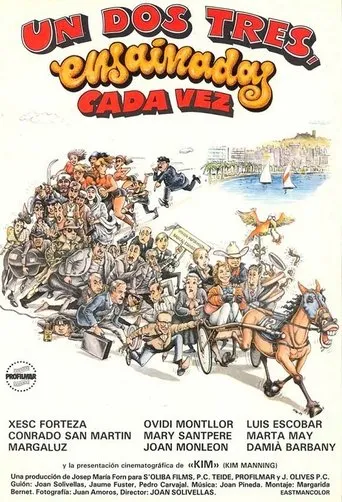 Póster de Un, dos, tres... ensaimadas cada vez