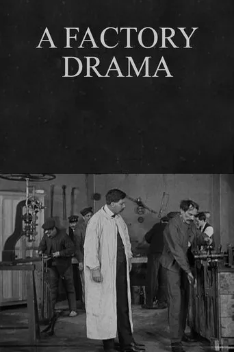 Póster de Un drame à l'usine