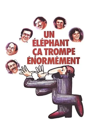 Póster de Un éléphant ça trompe énormément