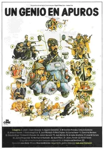 Póster de Un genio en apuros