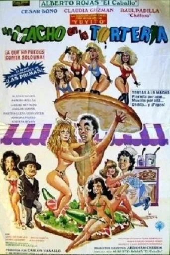 Póster de Un macho en la tortería