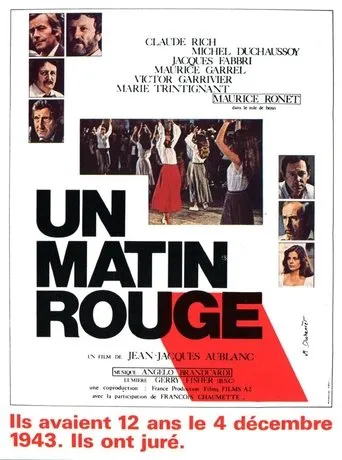 Póster de Un matin rouge