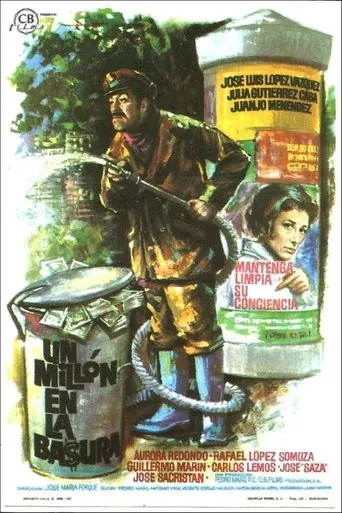 Póster de Un millón en la basura