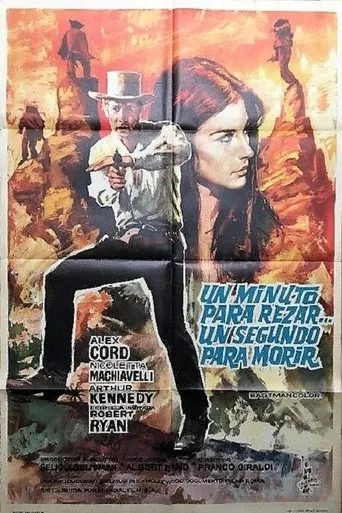 Póster de Un minuto para rezar y un segundo para morir