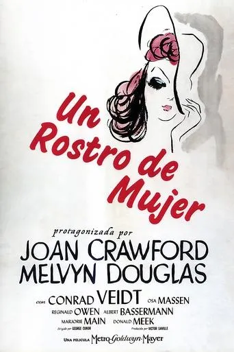 Póster de Un rostro de mujer (1941) con Donald Meek como Herman Rundvik