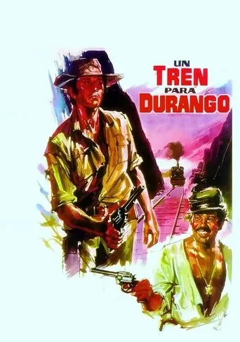 Póster de Un tren para Durango (1968) con José Bódalo como 'The Chief'