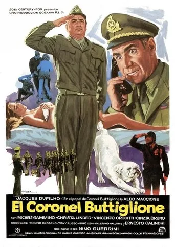 Póster de Un ufficiale non si arrende mai nemmeno di fronte all'evidenza, firmato Colonnello Buttiglione
